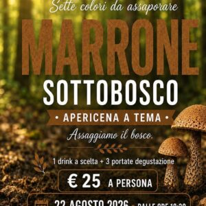 Locandina Marrone Sottobosco — I 7 Colori di Fanesia 2026