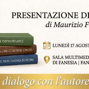 Presentazione libri Maurizio Flammini — 17 agosto 2026