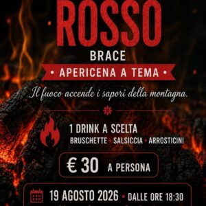 Locandina Rosso Brace — I 7 Colori di Fanesia 2026